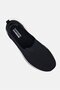 Women Ivy Slip On Walking Shoes, Black - 4