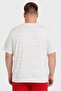 Men Sportswear Fit Short Sleeve Training T-Shirt, Off White - 4