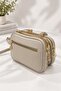 Dublin Women's 4-Compartment Lined Scholarship Handbag and Shoulder Bag with Zipper Closure (15X23Cm) - 5