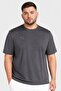 Men Sportswear Fit Short Sleeve Training Jersey, Grey