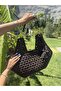 Çnt009 Medium Size Straw Shoulder Bag - 3