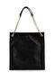 Women's Genuine Leather Black Handbag - 4