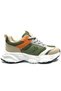 Birian-Flt 31/36 Children's Lace-Up and Velcro Sneaker Sports Shoes - 6