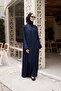 Dubai Silk Hand Embroidered Abaya - 7