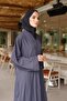 Dubai Silk Hand Embroidered Abaya - 4