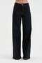 Women's Premium Quality Red Jakron Detailed Palazzo Fit Design Jeans