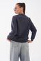 Women's Three-Thread Sweatshirt with Embroidered Text on the Front 255366 - 265125 - 5
