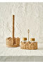 Scallop Paper Towel Holder Dark Beige (14X14X33 cm) - 5