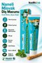 2-Pack Toothpaste with Miswak - Natural and Foam-Free Toothpaste with Mint Flavor and Whitening Effect - 3