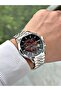 Sapphire glass with functionality, 10 atm water resistance, 24-month warranty, full stainless steel men's wristwatch 1008mr - 3