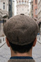 Traditional British Texture Winter Men's Cashmere Beanie Hat - 3