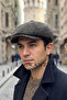 Traditional British Texture Winter Men's Cashmere Beanie Hat