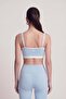 Double Layered Strap Fabiola Bustier Blue - 5