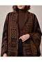 Ethnic Pattern Turco Model Women's Kimono Poncho - 2