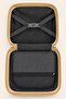 Ground Lockable Makeup Bag Hard Body Crossbody Cosmetic Care Bag Black 050663 - 5