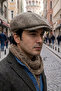 Traditional British Texture Winter Men's Cashmere Beanie Hat - 2