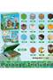 Magnetic Building Blocks Set (100 Pieces) - Minecraft-Inspired Creativity and Construction Fun