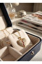 316L Steel Chain Gold Color Zircon Stone Broken Heart Model Necklace - 4
