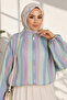 Women's Zippered Modal Fabric Ahenk Pink Jacket