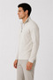 سويت شيرت بياقة مدورة ونصف سحاب أمامي |   EE100224831 - 4