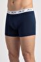 Men's Navy Blue Combed Modal Boxer - 2