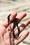 Tasseled 4*7 Mm. Cut Capsule Black Cumin Amber Prayer Beads in Various Sizes - 2