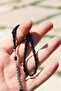 Tasseled 4*7 Mm. Cut Capsule Black Cumin Amber Prayer Beads in Various Sizes - 5