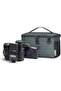 شنطة كاميرا مبطنة قابلة للطي لكاميرات DSLR وSLR وTLR سوني وكانون ونيكون والفلاش من اس-زون - 4
