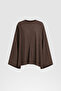 Gode Detailed Modal Blouse Bitter Brown - 2