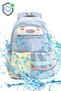 Imported Luxury Orthopedic Backpack with Pen Holder 26901 Primary School Middle School Bag Blue - 3
