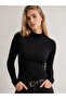 Set of 2 95% Cotton Half Turtleneck Sweat-Proof Breathable Long Sleeve Bodysuits - 2
