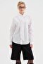 Women's 100% Cotton Collar with Stone Detail Comfortable Fit Design Shirt - 2