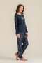 Women's You Look Amazing Today Cream Long Sleeve Pajama Set Pc9257-S-V2 - 8