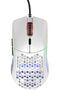Glorious Gaming Mouse - Model O 67 g Superlight Honeycomb Mouse, RGB Matte White Mouse - USB Gaming - 2
