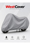 Vespa gts supertech 310 grey lock compatible - motorcycle cover, waterproof uv protected engine cover with fastening clips and carrying bag.