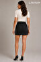 Women's Mini Classic Skirt High Waist Elastic Gatherer - 3