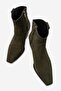 Worpen Women's Genuine Leather Western / Cowboy Boots Khaki Suede - 4