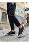 Ba0248 Black Beige Sole Flexible Lace-Up Ultra Light Breathable Sneaker Shoes - 4