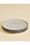 Grey Geomatric Dinner Set (12 Piece) - 6