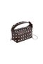 Bitter Brown Staple Detailed Chain Strap Women's Shoulder & Crossbody Bag Zb003 - 2