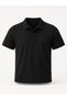 Children's Unisex Polo Collar Short Sleeve 100% Cotton Basic T-Shirt Casual Top Wear 2-14 Years - 3