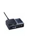 بيسوس - شاحن مكتبي 5 في 1 بـ Qi2 وكابل Type-C 100W قابل للسحب وشحن MagSafe لاسلكي 15W – اسود - 2