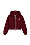 Star Embroidered Premium Oversize Cropped Zipper