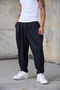 Men's Original Design Pleated Sports Shalwar Trousers