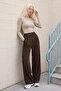 Women's Finger Detailed Long Sleeve Bodysuit - 3