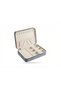 Jewelry Box Organizer Travel Case Necklace Ring Earring Organizer Velvet Baby Blue 22Cmx17Cm - 4
