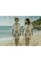 Cotton Bohemian Patterned Muslin Cotton Pareo Beach Dress Kimono – Standard Size - 2