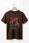 Malazgirt 1071 Seljuk Horse Warrior Victory Faith Will Turkish History Printed 100% Cotton Crew Neck Basic Tshirt