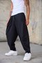Men's Original Design Pleated Sports Shalwar Trousers - 6