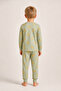 Boy's Dinosaur Printed Lycra Pajama Set - 3